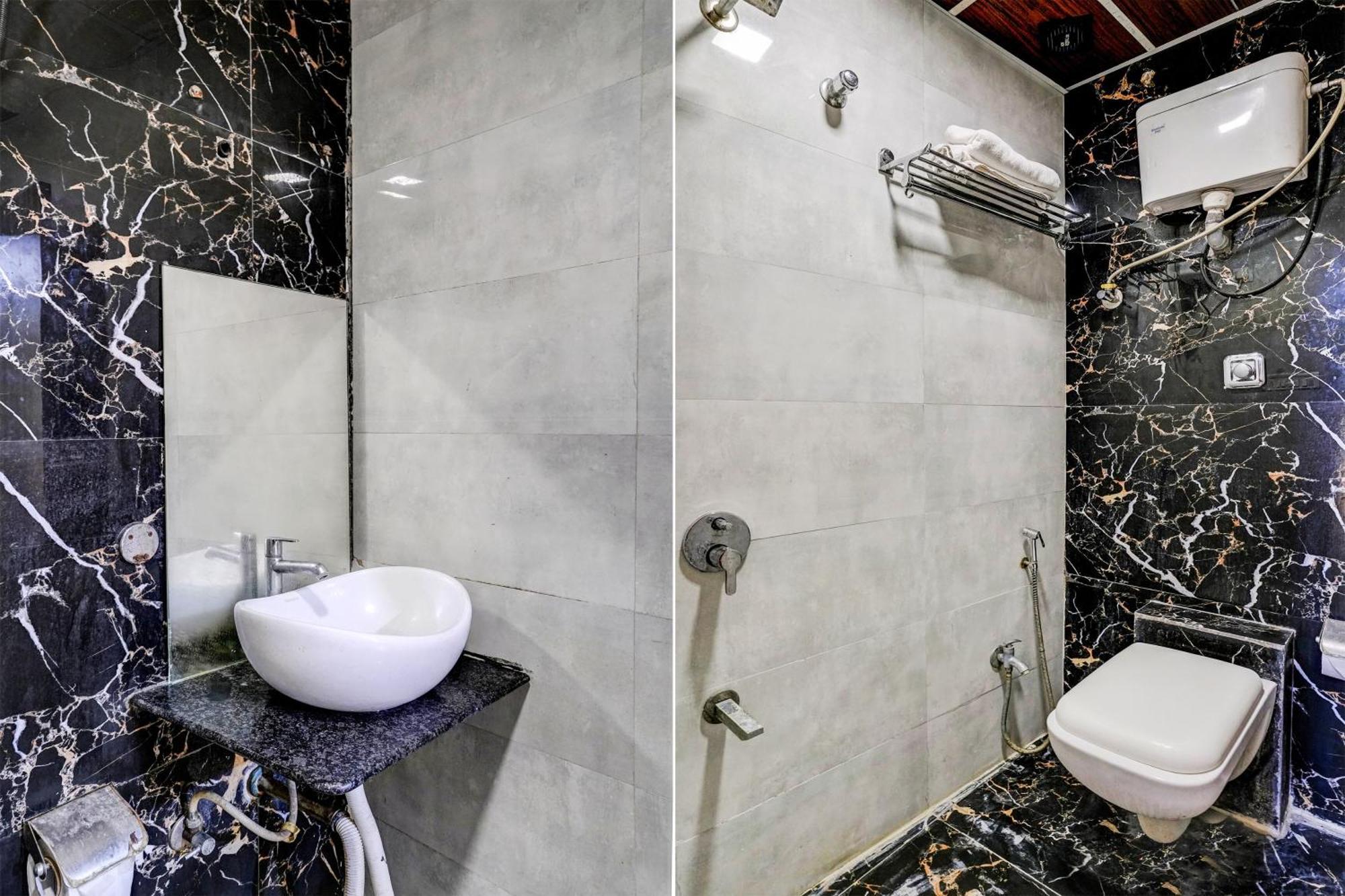 מומביי Oyo Hotel Blue Sapphire Residency Near Chhatrapati Shivaji International Airport מראה חיצוני תמונה