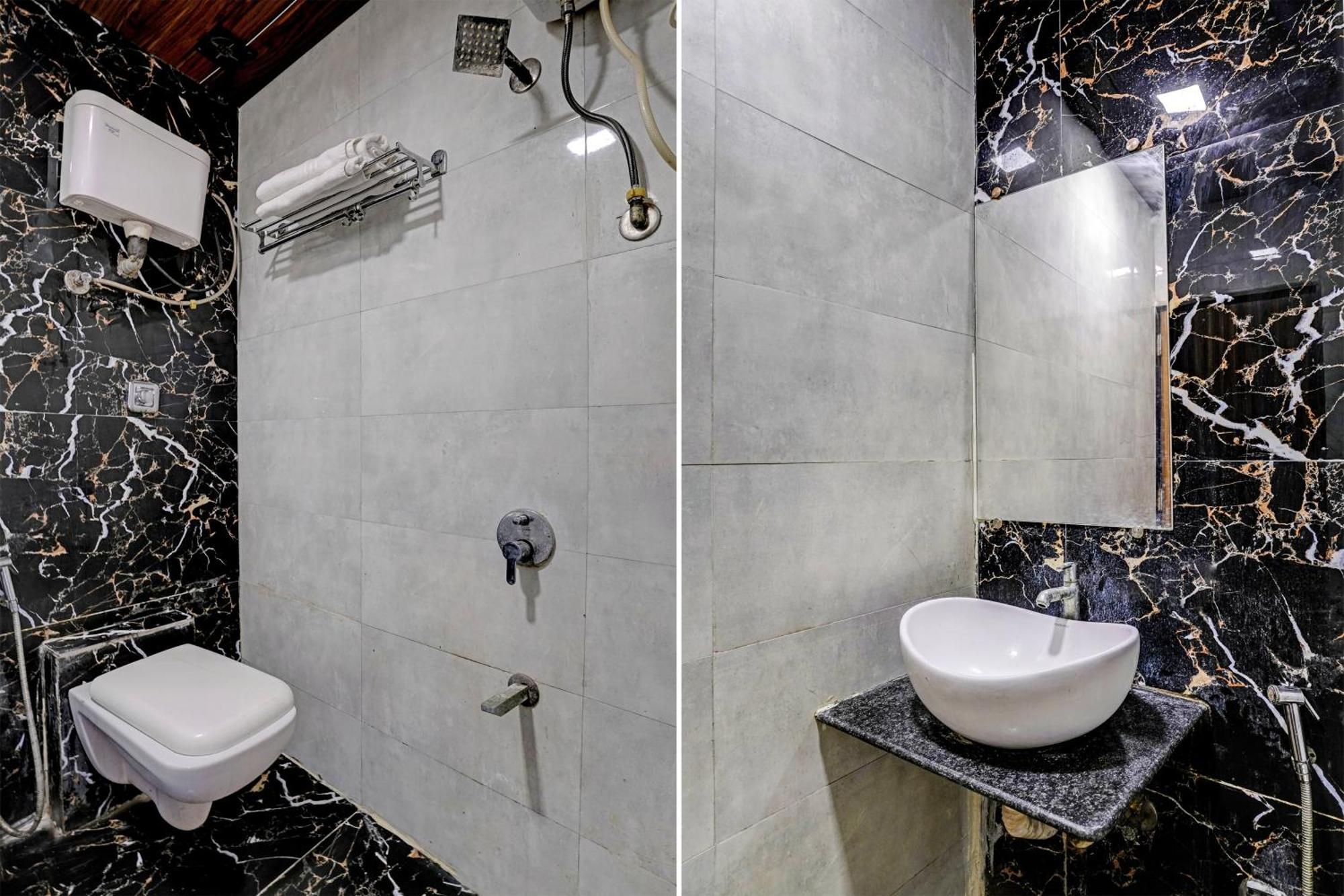 מומביי Oyo Hotel Blue Sapphire Residency Near Chhatrapati Shivaji International Airport מראה חיצוני תמונה